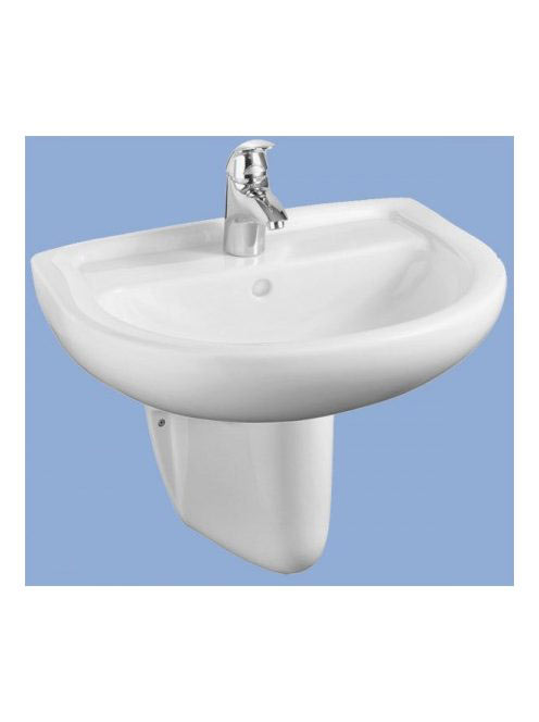 Alföldi Bázis mosdó, furat nélkül 55x45 cm 4191 56 01 - Fürd