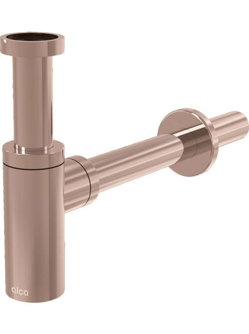 Alcaplast Design mosdószifon DN32, fényes Red Gold A400RGP -