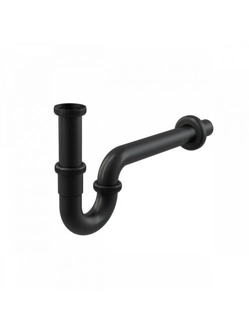 Alcaplast - „U“ alakú mosdószifon DN32 A4320BLACK - Fürdőszo