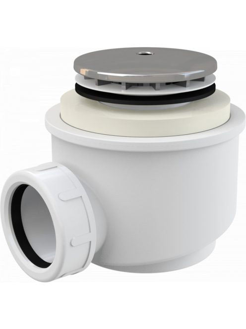 Alcaplast - Zuhanyszifon sapkával króm A47CR-50 - Fürdőszoba