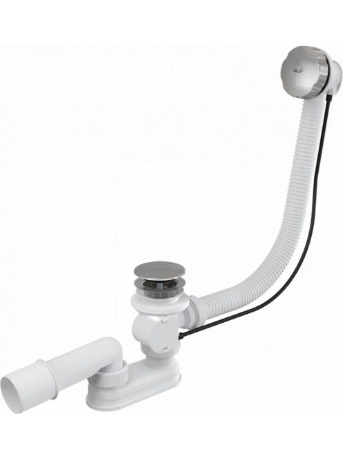 Alcaplast - Automata kádszifon fém A55KM - Fürdőszoba - Szif