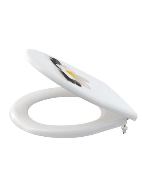 Alcaplast WC ülőke SOFTCLOSE A604 FLOWER - Fürdőszoba - Szan