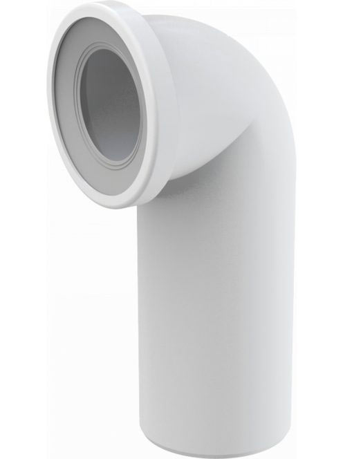 Alcaplast WC csatlakozó 90° hajlattal A9090 - Fürdőszoba - C