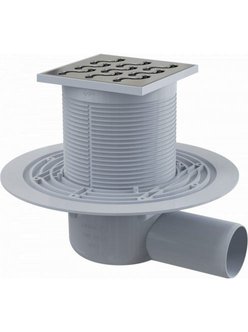 Alcaplast - Padlóösszefolyó 105×105/50 mm APV102 - Fürdőszob