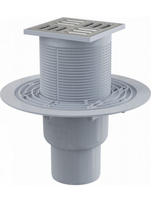 Alcaplast - Padlóösszefolyó 105×105/50/75 mm APV2321 - Fürdő