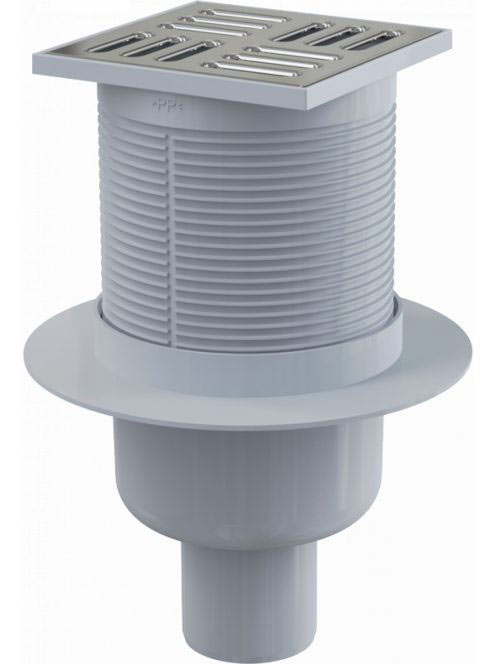 Alcaplast - Padlóösszefolyó 105×105/50 mm APV32 - Fürdőszoba