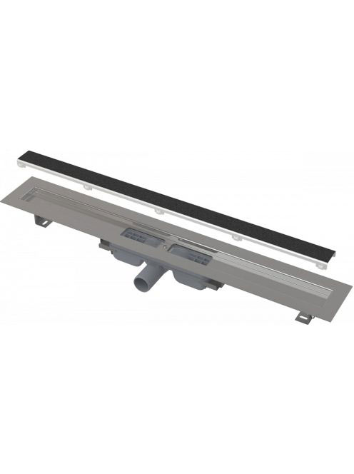 Alcaplast Marble Low - Zuhanyfolyóka burkolható ráccsal 1150