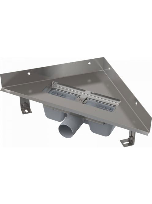 Alcaplast - Sarokba építhető zuhanyfolyóka ARZ1 - Fürdőszoba