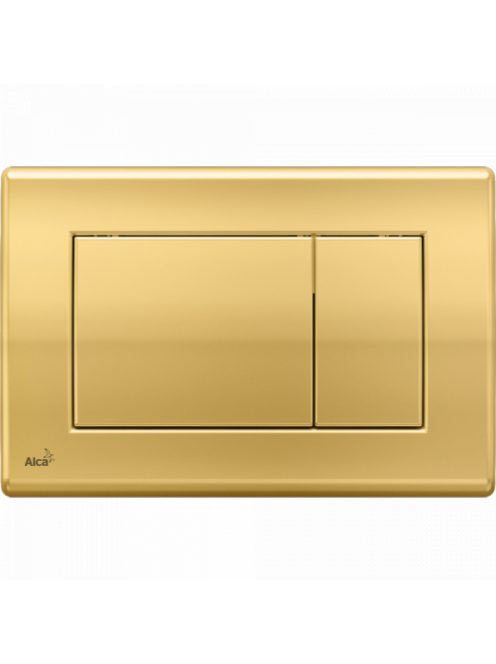 EGYEDI ÁR Alcaplast Nyomólap arany-fényes M275 - Fürdőszoba