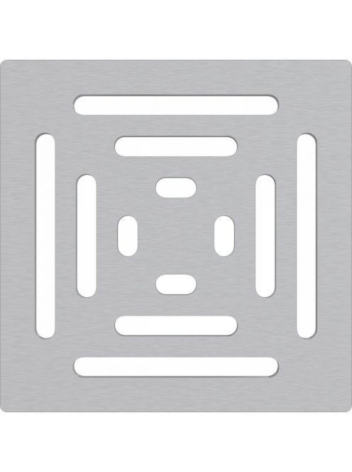 Alcaplast - Rozsdamentes rács padlóösszefolyókhoz MPV012 - F