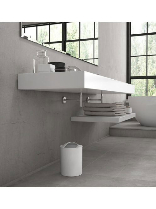 Aqualine Eye szemetes 6l, fehér 120902 - Fürdőszoba - Fürdős