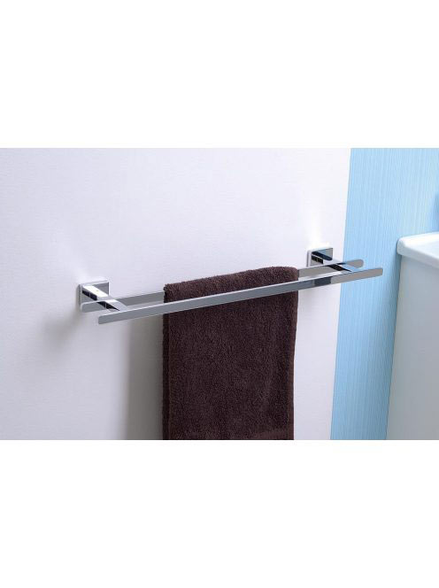 Aqualine Apollo dupla törölközőtartó 55 cm, króm 1416-11 - F