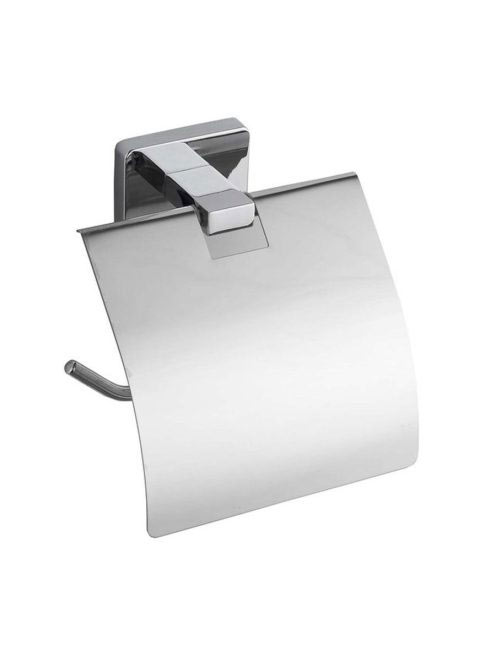 Aqualine Apollo WC papír tartó fedéllel, króm 1416-20 - Fürd