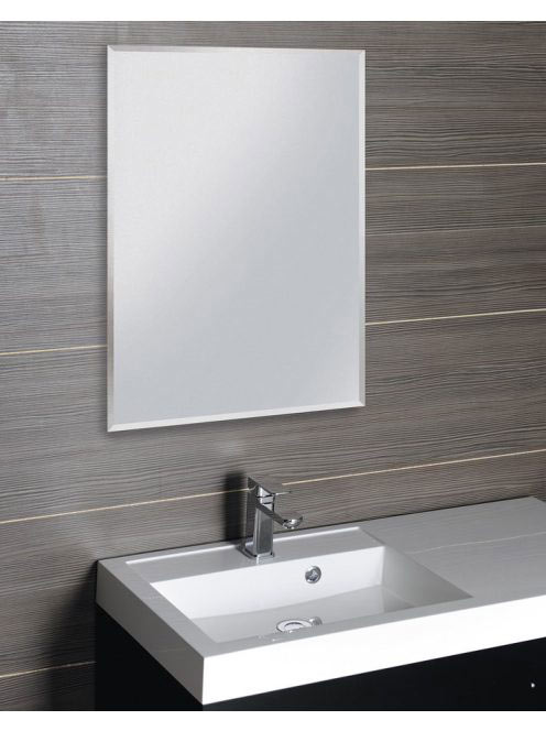 Aqualine tükör akasztó nélkül 60x70 cm 22471 - Fürdőszoba -