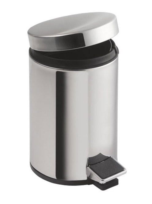 Aqualine KROM LINE Szemetes kosár, 12 liter, 27112 - Fürdősz