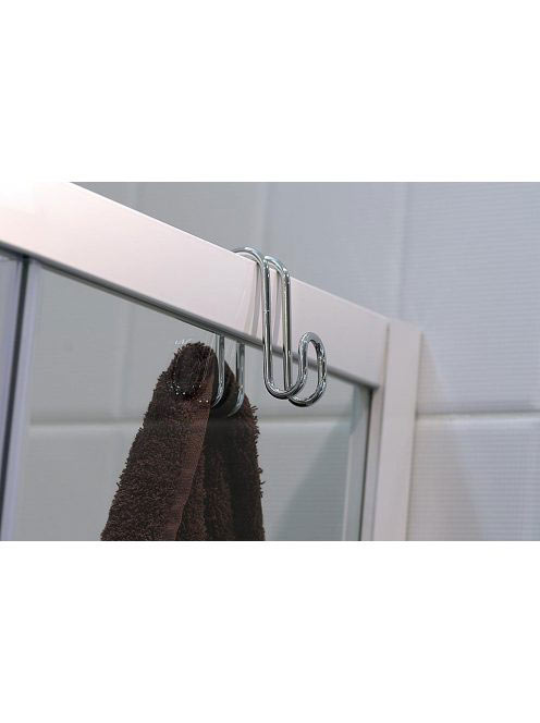 Aqualine Króm Line duplafogas zuhanykabinra, króm 37030 - Fü