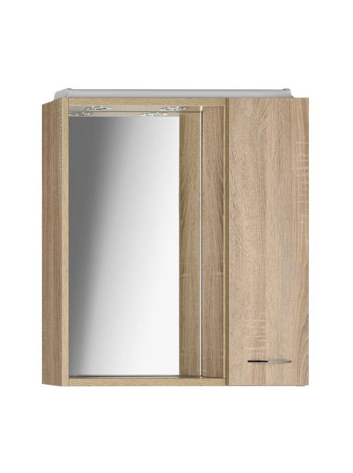 Aqualine Keramia Fresh jobbos tükrösszekrény LED világítássa