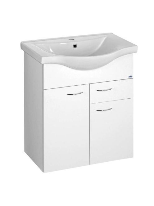 Aqualine KERAMIA FRESH Mosdótartó szekrény, fehér, 50064A -