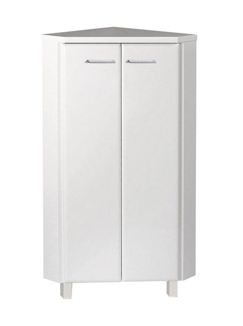 Aqualine ZOJA/KERAMIA FRESH Sarok állószekrény, fehér 35x78x