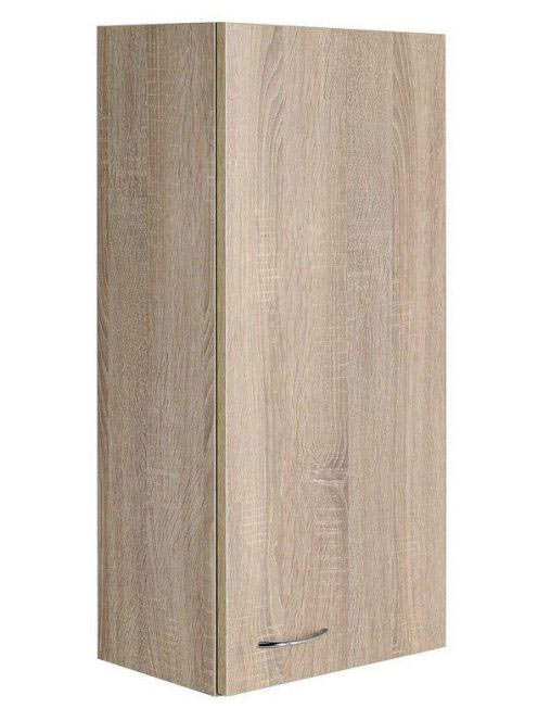 Aqualine Keramia Fresh ajtós felsőszekrény 35x76x23 platina