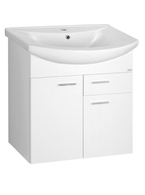 Aqualine ZOJA Mosdótartó szekrény, 61,5x74x32,5 cm, fehér, 5