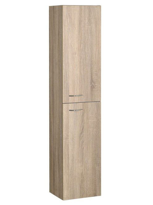 Aqualine Keramia Fresh állószekrény 30x140x25 platina tölgy