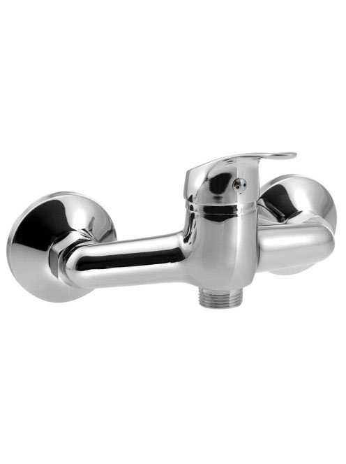 Aqualine 35 fali zuhanycsaptelep, kifolyócső nélkül, króm 52