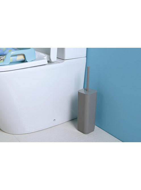Aqualine Seventy álló WC-kefe, szürke 633408 - Fürdőszoba -