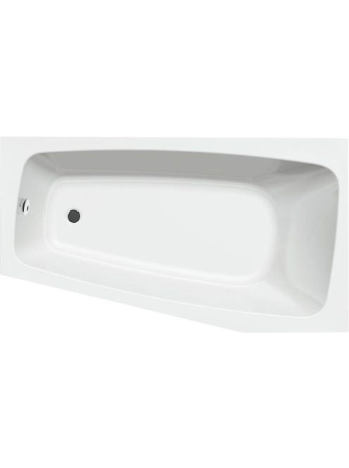 Aqualine Berounka akril kád 160x90x42 cm, jobb, láb nélkül A