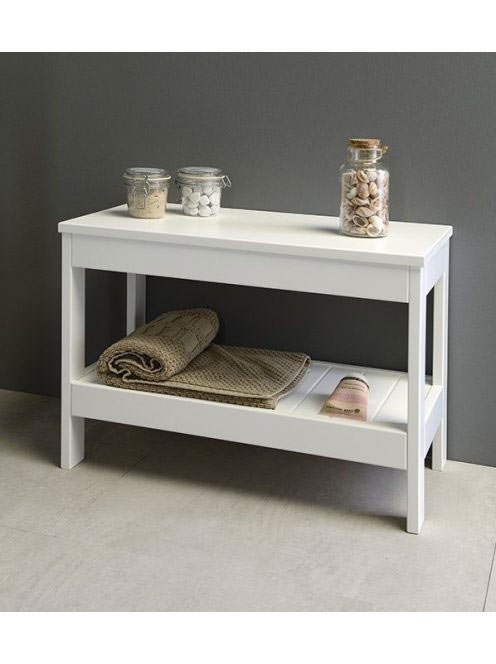 Aqualine ETIDE polcos állvány, alacsony 61x45x36 cm, matt fe