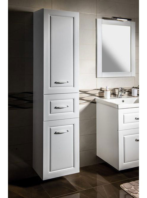 Aqualine Favolo állószekrény szennyestartóval 40x184x31 cm m