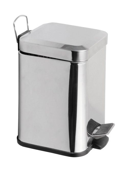 Aqualine Szemetes kosár, szögletes 6l GAQ006 - Fürdőszoba -