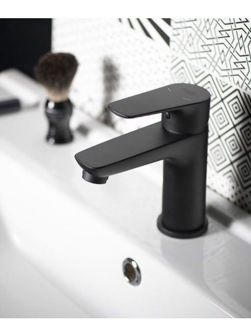 Aqualine LOTTA LT602B mosdó csaptelep , matt fekete - Fürdős