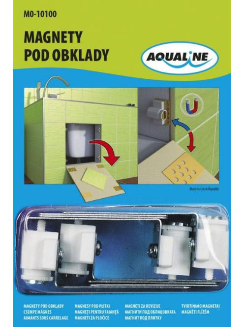 Aqualine univerzális mágneses csempeajtó MO-10100 - Fürdőszo