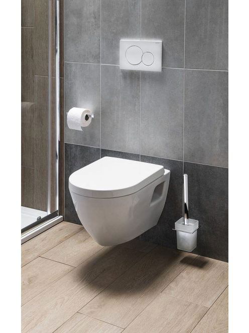 Aqualine Nera Fali kerámia WC csésze 35,5x50 cm, ülőke nélkü