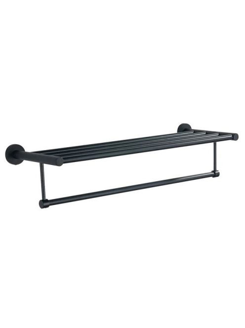 Aqualine Samba falra szerelhető törölközőtartó polc 62,5 cm,