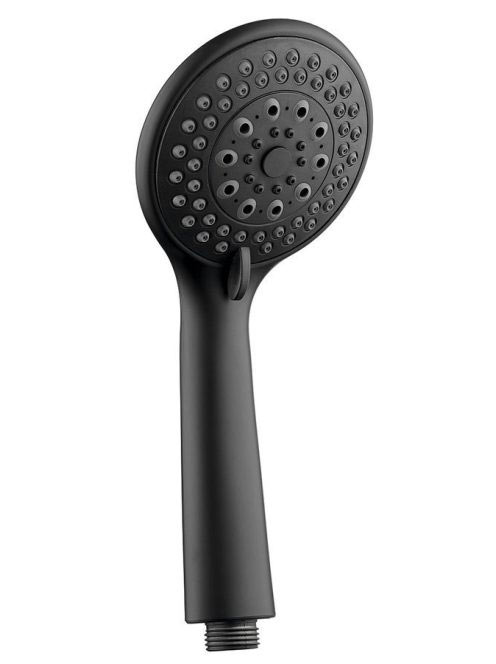 Aqualine 3 funkciós kézizuhany, matt fekete SC106 - Fürdőszo