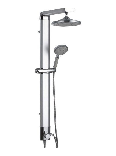 Aqualine Tour zuhanyoszlop, aluminium, SL030 - Fürdőszoba -