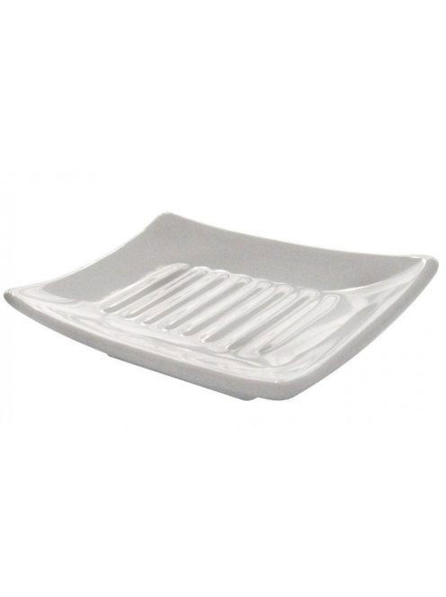 Aqualine Verbena kerámia szappantartó, fehér VE11 - Fürdőszo