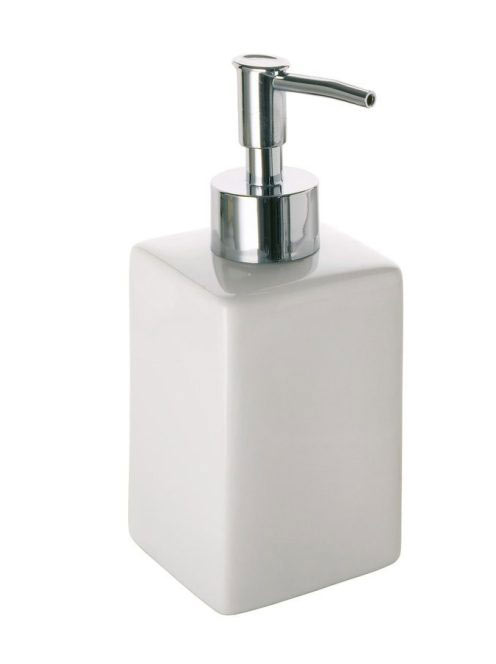 Aqualine Verbena kerámia szappanadagoló 320 ml, fehér VE81 -