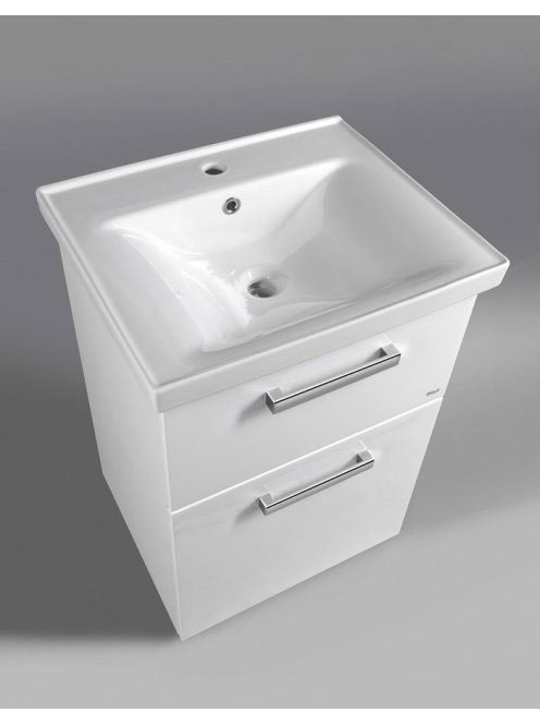 Aqualine Vega 2 fiókos mosdótartó szekrény 51,5x72,6x43,6 cm