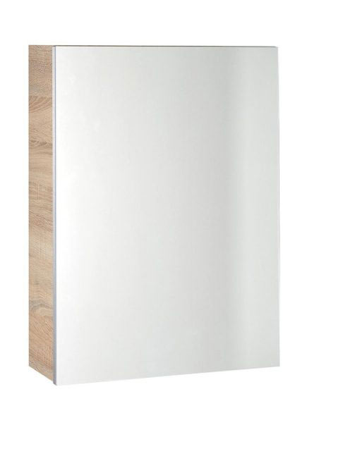 Aqualine VEGA tükrösszekrény, 50x70x18cm, platinatölgy VG850