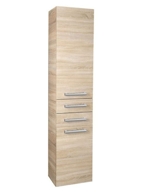 Aqualine Vega balos nyitású állószekrény 35x184x31 cm, plati