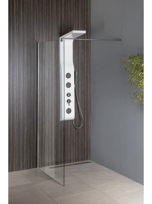 Aqualine WALK IN Fix zuhanyfal 80x190 cm WI081 - Fürdőszoba