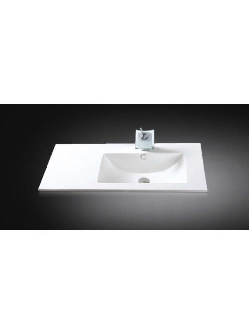 Arezzo design Texas 90x46 aszimmetrikus beépíthető mosdó, jo