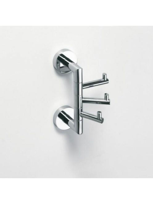 Arezzo design BEMETA Omega mozgatható tripla fogas AR-104206