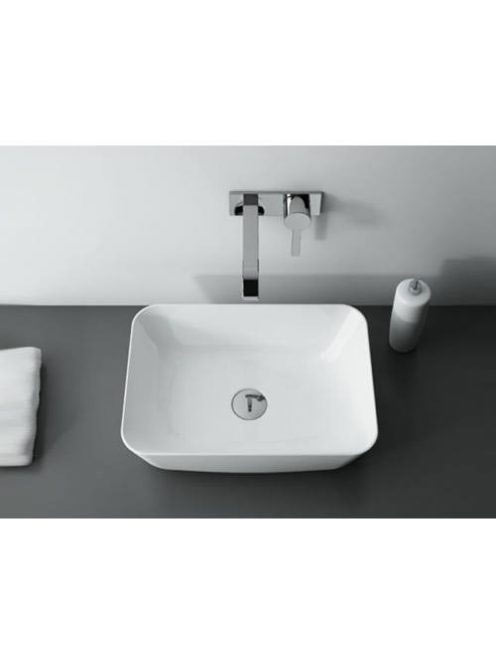 Arezzo design Reni pultra ültethető mosdó 46 cm, fehér AR-14