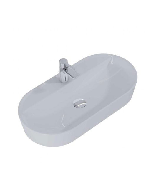 Arezzo design Babette pultra ültethető mosdó 82 cm, matt szü
