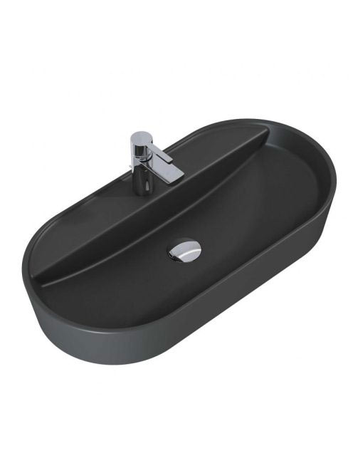 Arezzo design Babette pultra ültethető mosdó 82 cm, matt ant