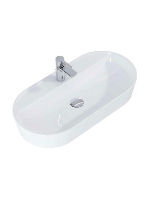 Arezzo design Babette pultra ültethető mosdó 81,5 cm, fehér